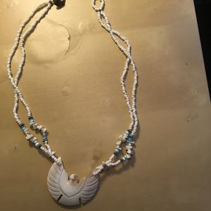 Hawk necklace